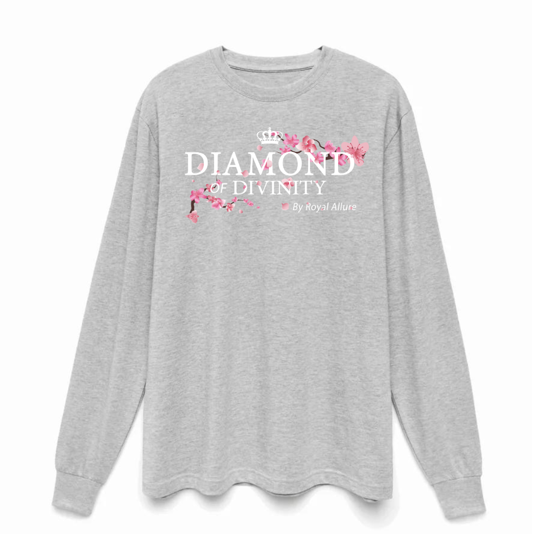 DIAMOND OF DIVINITY BLOSSOM LONG SLEEVE TEE