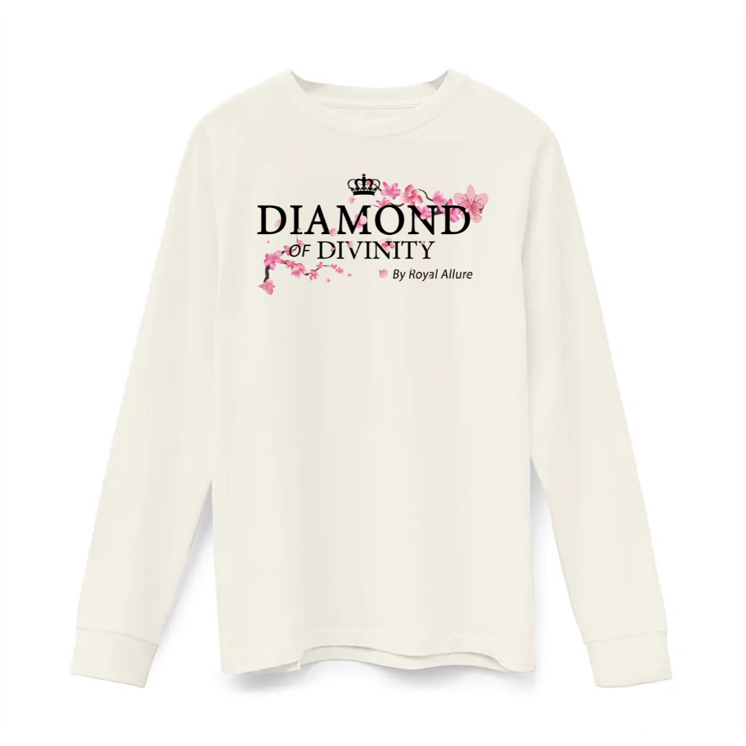 DIAMOND OF DIVINITY BLOSSOM LONG SLEEVE TEE