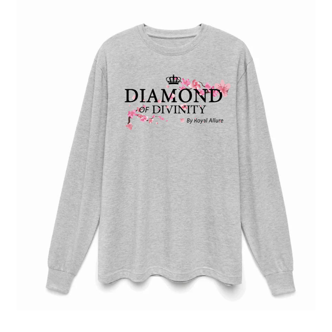 DIAMOND OF DIVINITY BLOSSOM LONG SLEEVE TEE