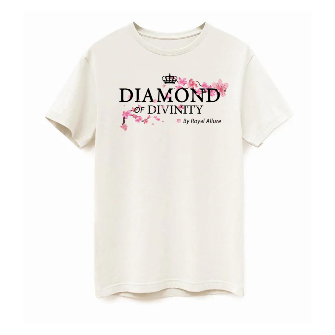 DIAMOND OF DIVINITY BLOSSOM TEE