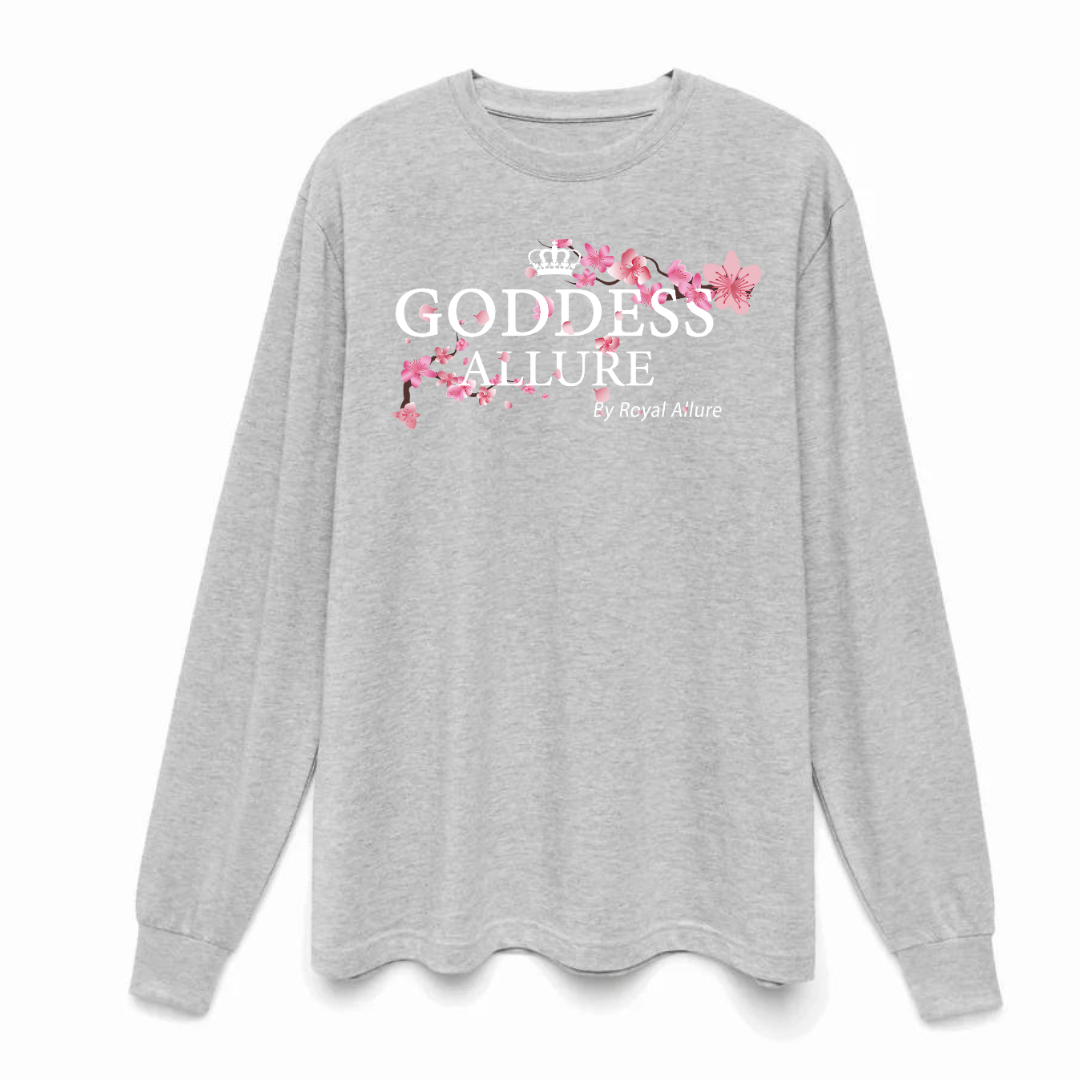 GODDESS ALLURE BLOSSOM LONG SLEEVE TEE