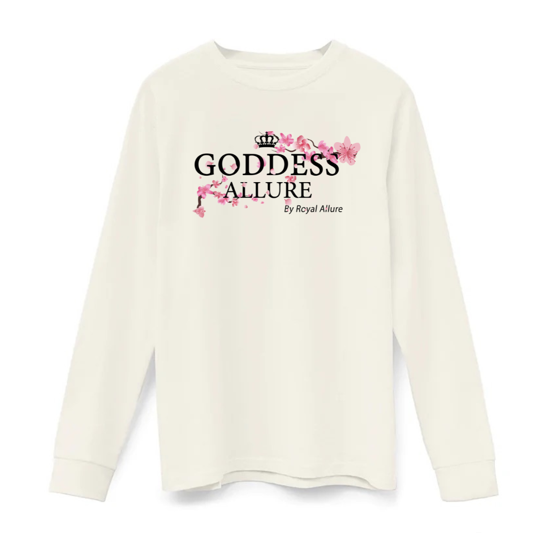 GODDESS ALLURE BLOSSOM LONG SLEEVE TEE