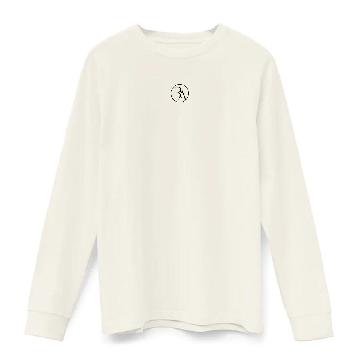 MICRO MONOGRAM LONG SLEEVE TEE (CENTER)