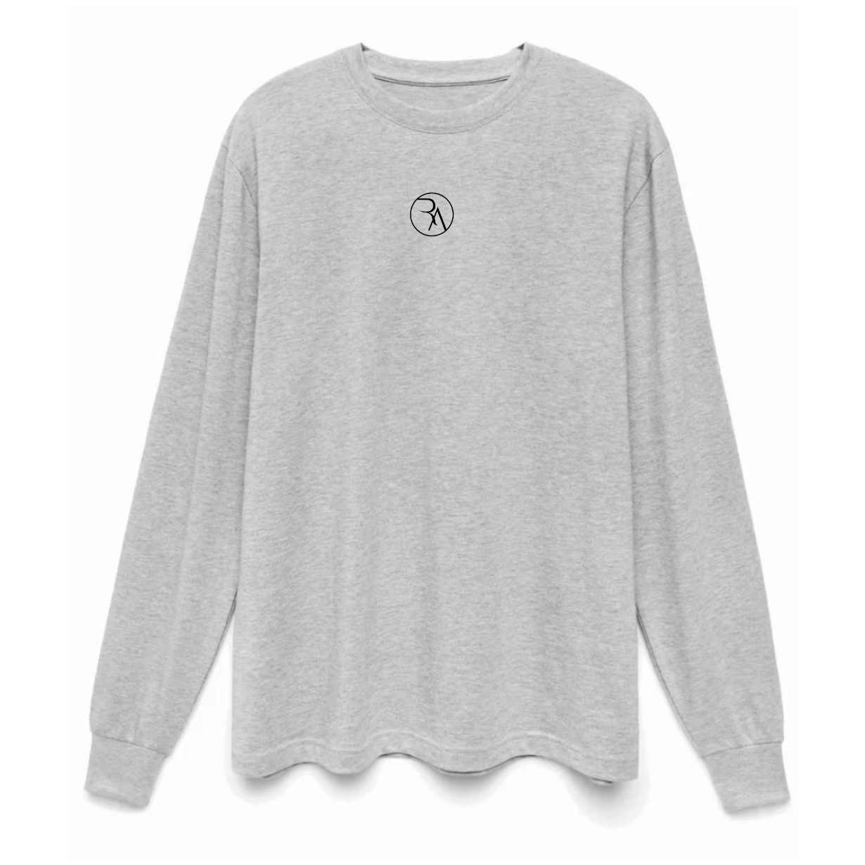 MICRO MONOGRAM LONG SLEEVE TEE (CENTER)