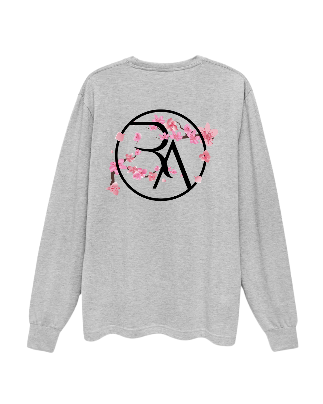 MONOGRAM BLOSSOM LONG SLEEVE TEE (POCKET)