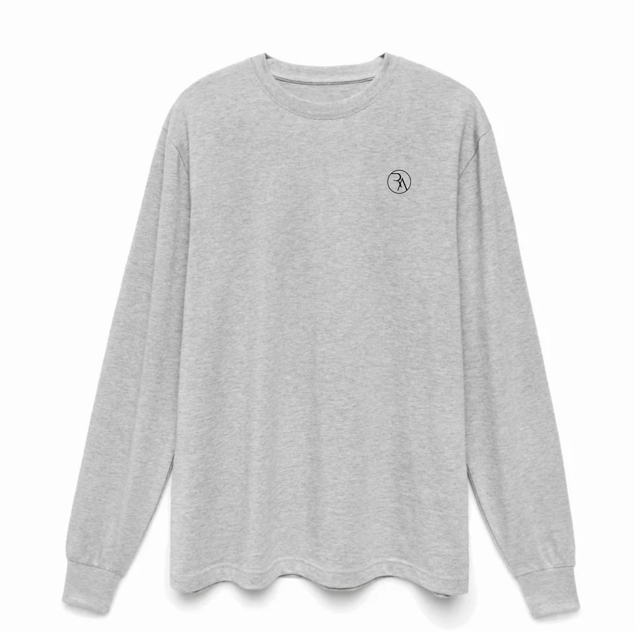 MICRO MONOGRAM LONG SLEEVE TEE (POCKET)