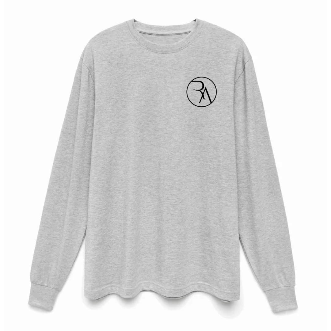 MONOGRAM LONG SLEEVE TEE (POCKET)