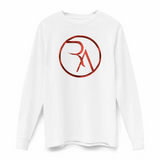 3D MACRO RED GOLD MONOGRAM LONG SLEEVE TEE