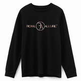 3D MONOGRAM ENCIRCLED ROSE GOLD TRADEMARK LONG SLEEVE TEE