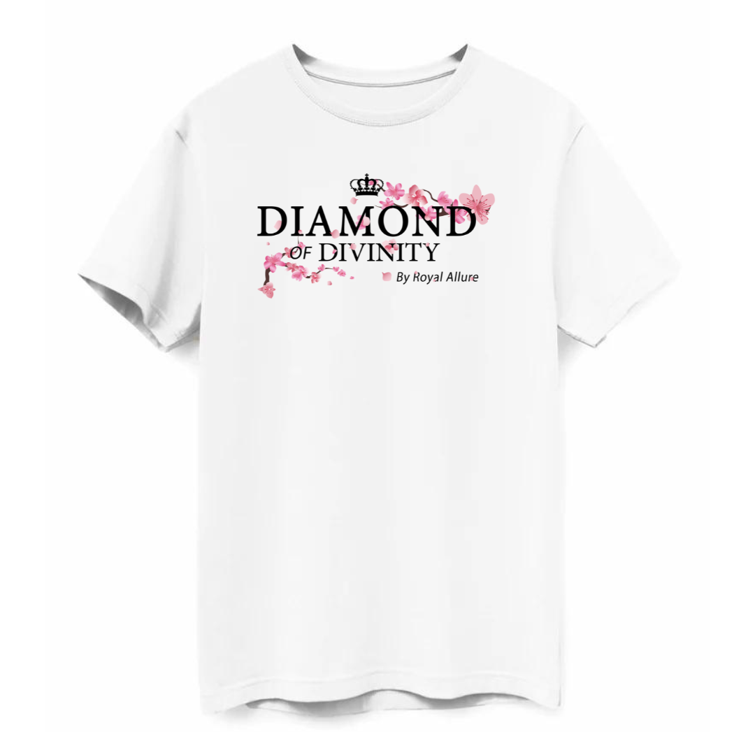 DIAMOND OF DIVINITY BLOSSOM TEE