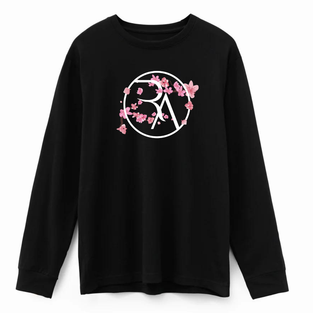 MACRO MONOGRAM BLOSSOM LONG SLEEVE TEE