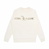 3D GOLD MONOGRAM TRADEMARK SWEATSHIRT