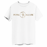 3D GOLD ENCIRCLED MONOGRAM TRADEMARK TEE