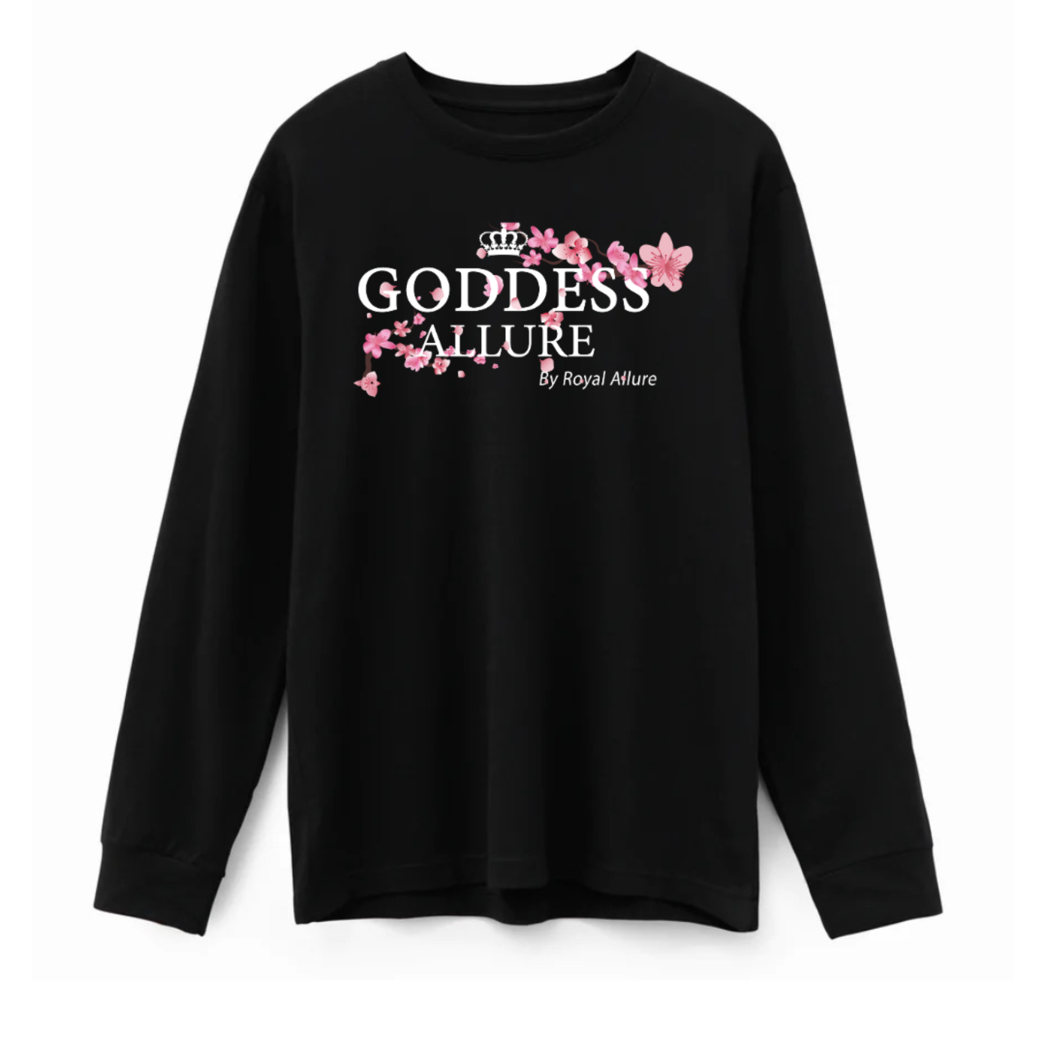 GODDESS ALLURE BLOSSOM LONG SLEEVE TEE