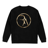 3D MACRO GOLD MONOGRAM SWEATSHIRT