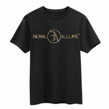 3D GOLD ENCIRCLED MONOGRAM TRADEMARK TEE