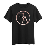 3D MACRO ROSE GOLD MONOGRAM TEE