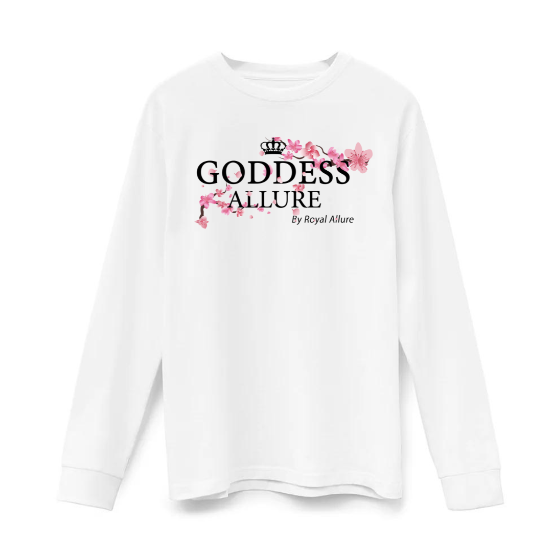 GODDESS ALLURE BLOSSOM LONG SLEEVE TEE