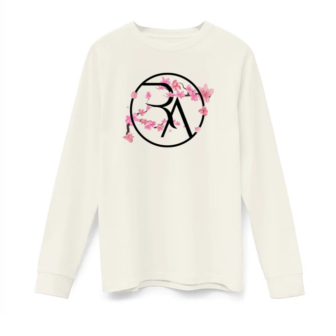 MACRO MONOGRAM BLOSSOM LONG SLEEVE TEE