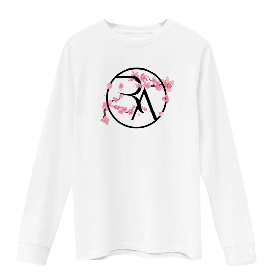MACRO MONOGRAM BLOSSOM LONG SLEEVE TEE