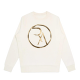 3D MACRO GOLD MONOGRAM SWEATSHIRT