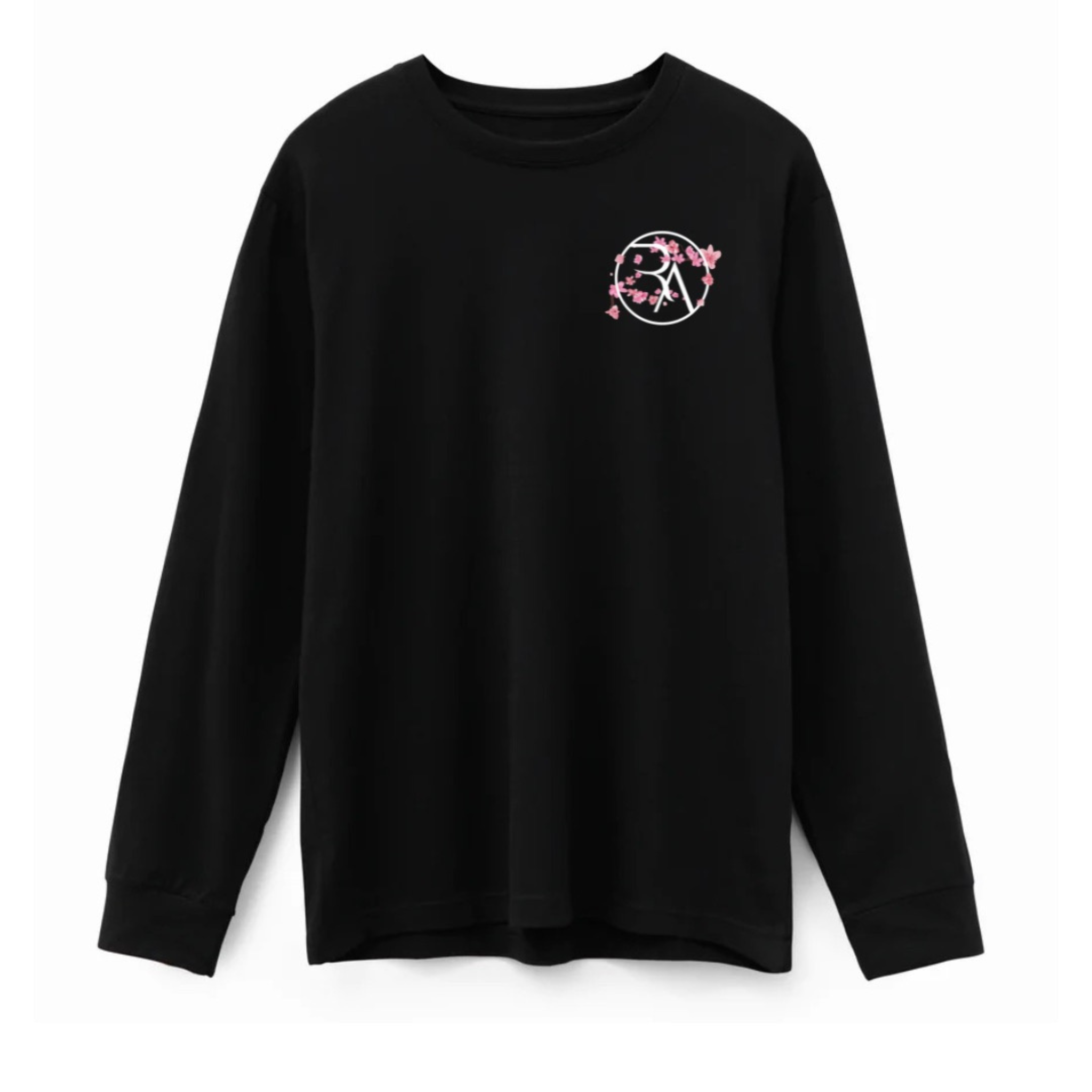 MONOGRAM BLOSSOM LONG SLEEVE TEE (POCKET)