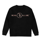 3D MONOGRAM ENCIRCLED ROSE GOLD TRADEMARK SWEATSHIRT