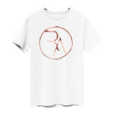 3D MACRO ROSE GOLD MONOGRAM TEE