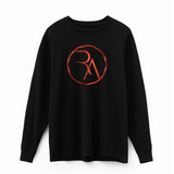 3D MACRO RED GOLD MONOGRAM LONG SLEEVE TEE