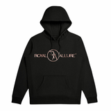 3D MONOGRAM ENCIRCLED ROSE GOLD TRADEMARK HOODIE