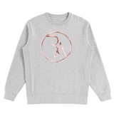 3D MACRO ROSE GOLD MONOGRAM SWEATSHIRT