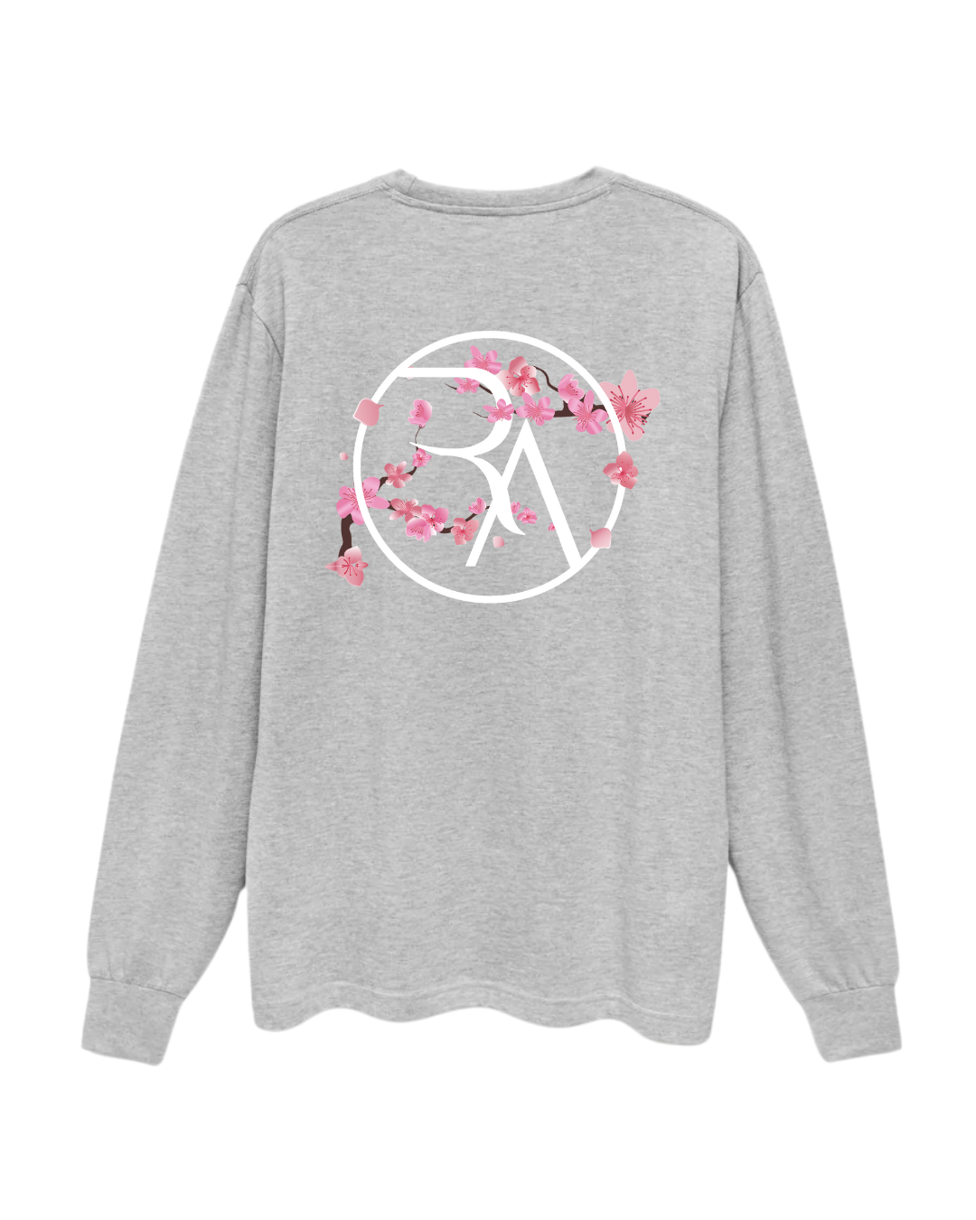 MONOGRAM BLOSSOM LONG SLEEVE TEE (POCKET)