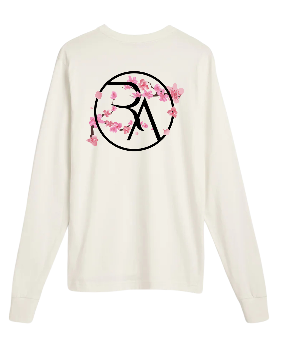 MONOGRAM BLOSSOM LONG SLEEVE TEE (POCKET)