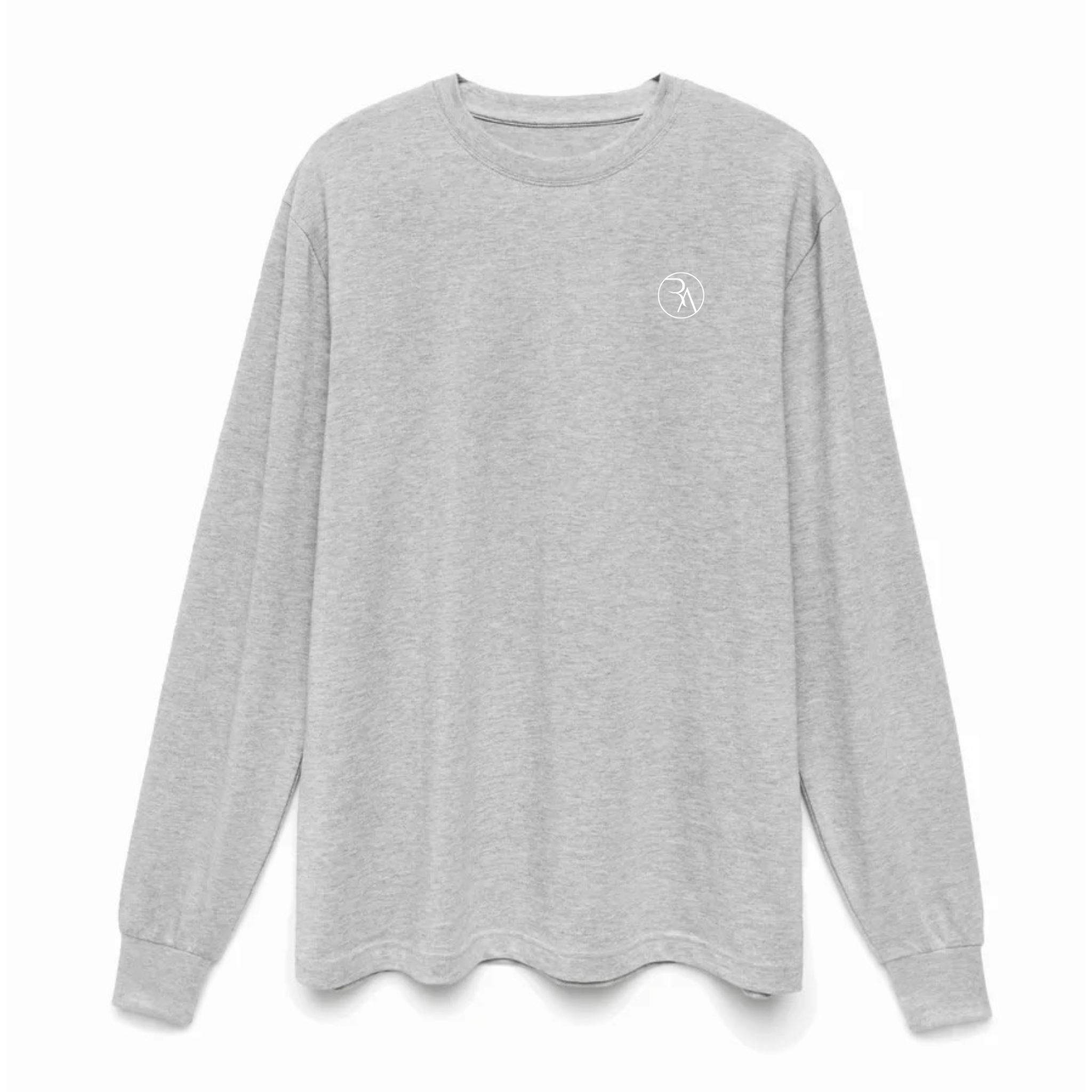 MICRO MONOGRAM LONG SLEEVE TEE (POCKET)