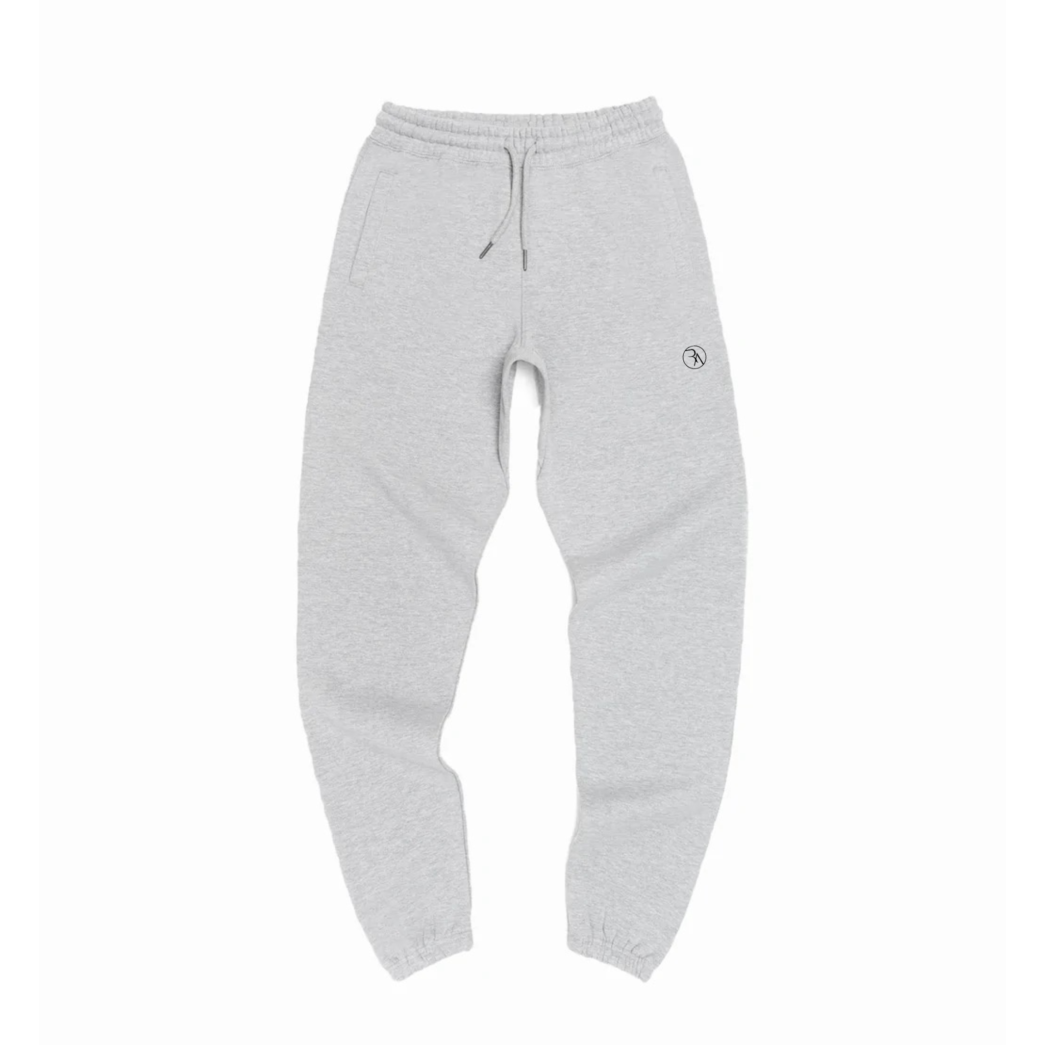 Grey Sweatpants Monogram Sweatpants Calvin Klein Monogram Logo